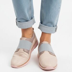 Cole Haan Zerogrand Leather Loafers Pink Blush Slip On Sneakers Women 9